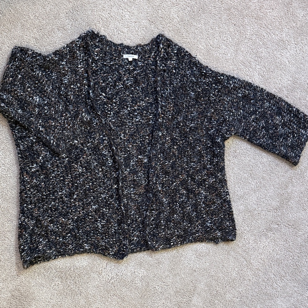 Maurices Black and White Women's Cardigan